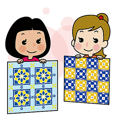 문양 여자 유럽 여행 일러스트 들기 상반신 성인 두명 친구 우정 천 포르투갈 유럽여행 국내일러스트 AI파일 나라 해외여행 관계 모션 사람 직물 파일형식 벡터