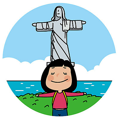 전신 여자 유럽 여행 일러스트 한명 서기 성인 유럽여행 예수상 국내일러스트 AI파일 1 나라 해외여행 모션 사람 조형물 파일형식 벡터