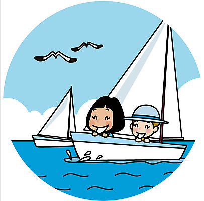 여자 유럽 바다 여행 일러스트 상반신 성인 두명 친구 우정 돛 유럽여행 선박 국내일러스트 AI파일 나라 해외여행 수상교통 관계 사람 파일형식 벡터