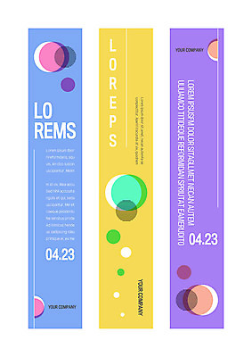 도형 템플릿 배너템플릿 세로배너 사각프레임 사람없음 사각형 현수막 원형 배너세트 AI파일 배너 프레임 세로 세트 파일형식 벡터