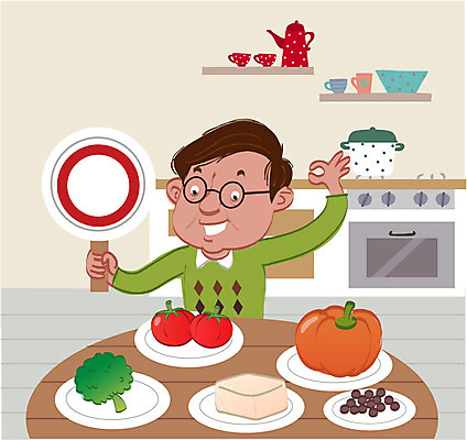 남자 캠페인 토마토 일러스트 호박 콩 한명 앉기 상반신 성인 치료 주방 질병 브로콜리 두부 암 국내일러스트 AI파일 1 채소 의학 모션 곡류 사람 파일형식 벡터