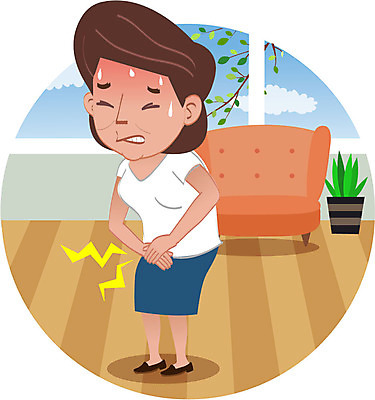 전신 여자 캠페인 일러스트 한명 서기 성인 치료 고통 질병 암 자궁경부암 국내일러스트 AI파일 1 감정 의학 모션 사람 파일형식 벡터