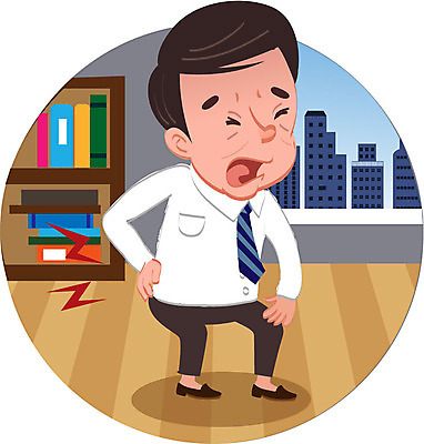 전신 남자 캠페인 일러스트 한명 서기 성인 치료 고통 질병 암 요통 국내일러스트 AI파일 1 감정 의학 모션 사람 허리통증 파일형식 벡터