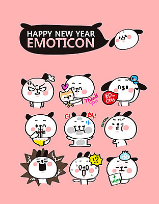 캐릭터 인형 스티커 여러마리 일러스트 새해 웃음 사람없음 세트 놀람 분노 개띠 강아지 감기 먹기 국수 개캐릭터 이모티콘 당황 2018년 무술년 일러캐릭터 AI파일 감정 음식 동물캐릭터 다수 모션 표정 반려동물 십이지신 면류 개 질병 연도 파일형식 벡터