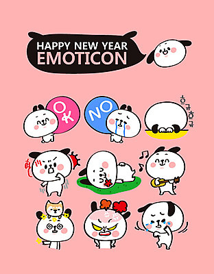 캐릭터 악기 스티커 연주 여러마리 일러스트 새해 사람없음 세트 놀람 슬픔 분노 잠 개띠 강아지 OK 눈물 노 개캐릭터 이모티콘 2018년 무술년 일러캐릭터 AI파일 감정 음악 동물캐릭터 다수 표정 손짓 반려동물 십이지신 개 연도 선박 파일형식 벡터