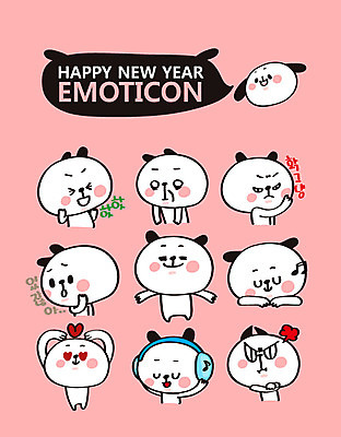 캐릭터 스티커 음표 여러마리 일러스트 새해 사랑 웃음 사람없음 세트 헤드폰 분노 하트 개띠 강아지 개캐릭터 이모티콘 2018년 무술년 일러캐릭터 AI파일 모양 기호 감정 음악 동물캐릭터 음향기기 다수 표정 반려동물 십이지신 개 연도 파일형식 벡터