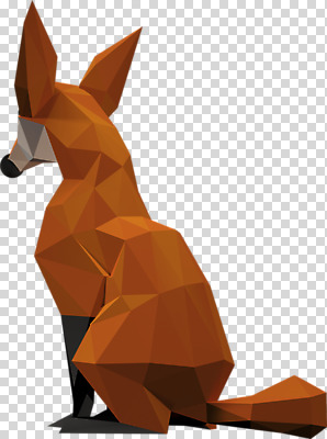 동물 편집이미지 한마리 사람없음 3D소스 3D 입체 디지털합성 여우 PNG 편집소스 1 포유류 파일형식