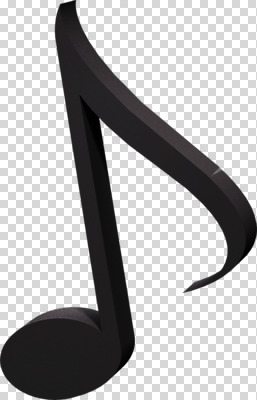 편집이미지 음표 사람없음 3D소스 3D 입체 디지털합성 8분음표 PNG 편집소스 기호 음악 파일형식