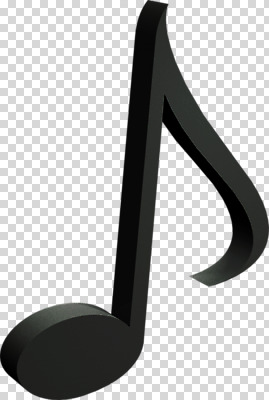 편집이미지 음표 사람없음 3D소스 3D 입체 디지털합성 8분음표 PNG 편집소스 기호 음악 파일형식