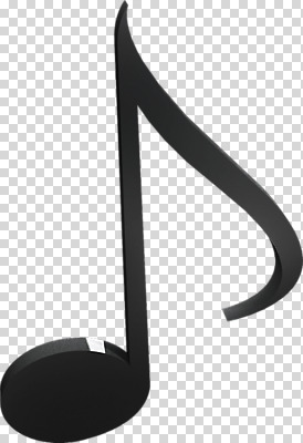 편집이미지 음표 사람없음 3D소스 3D 입체 디지털합성 8분음표 PNG 편집소스 기호 음악 파일형식