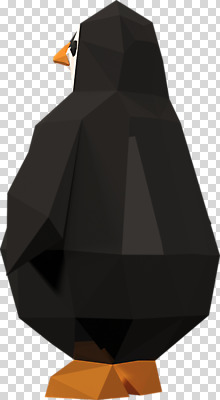 동물 편집이미지 한마리 사람없음 3D소스 3D 입체 디지털합성 펭귄 PNG 편집소스 1 조류 파일형식