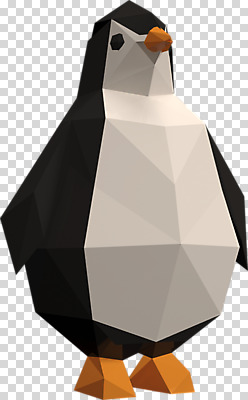 동물 편집이미지 한마리 사람없음 3D소스 3D 입체 디지털합성 펭귄 PNG 편집소스 1 조류 파일형식