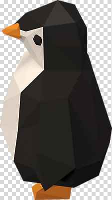 동물 편집이미지 한마리 사람없음 3D소스 3D 입체 디지털합성 펭귄 PNG 편집소스 1 조류 파일형식