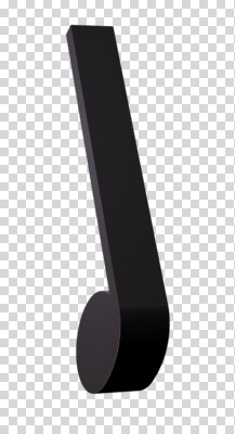 편집이미지 음표 사람없음 3D소스 3D 입체 디지털합성 PNG 4분음표 편집소스 기호 음악 파일형식