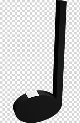 편집이미지 음표 사람없음 3D소스 3D 입체 디지털합성 PNG 4분음표 편집소스 기호 음악 파일형식