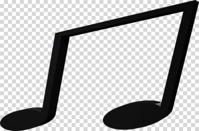 편집이미지 음표 사람없음 3D소스 3D 입체 디지털합성 PNG 16분음표 편집소스 기호 음악 파일형식