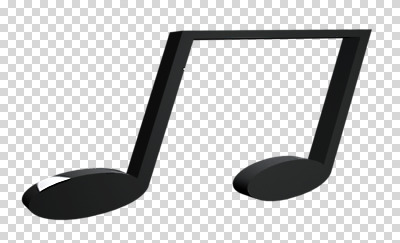 편집이미지 음표 사람없음 3D소스 3D 입체 디지털합성 PNG 16분음표 편집소스 기호 음악 파일형식