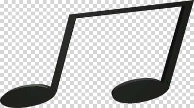 편집이미지 음표 사람없음 3D소스 3D 입체 디지털합성 PNG 16분음표 편집소스 기호 음악 파일형식