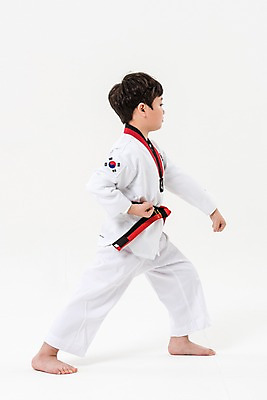 포토 JPG 스튜디오촬영 전신 남자 어린이라이프 초등학생 어린이 남학생 모션 실내 한명 서기 소년 옆모습 주먹 한국인 태권도 태권도복 소년한명만 국내포토 1 학생 라이프스타일 뷰포인트 도복 사람 동양인 내부 격투기 남자한명만 소년만 파일형식