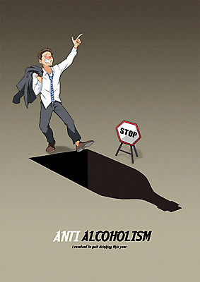 전신 PSD 남자 캠페인 일러스트 새해 건강 한명 성인 걷기 표지판 계획 만취 와인병 금주 낙상 술취함 국내일러스트 1 컨셉 모션 병_용기 알림판 사람 와인 사건 파일형식