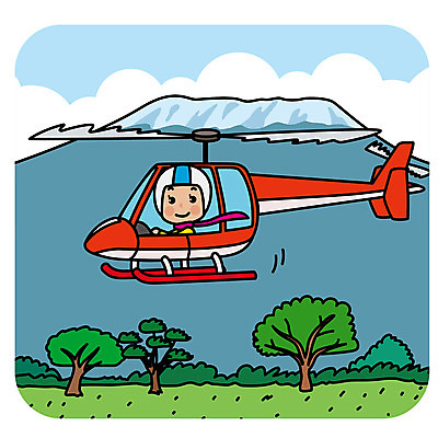 나무 여자 여행 일러스트 아프리카 산 한명 상반신 성인 야외 비행 세계여행 헬리콥터 국내일러스트 AI파일 식물 1 나라 비행기 사람 세계 파일형식 벡터