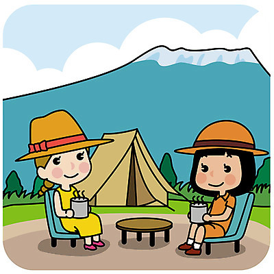 전신 여자 커피 음료 여행 일러스트 아프리카 휴식 산 텐트 앉기 성인 야외 두명 친구 우정 캠핑 체험 세계여행 국내일러스트 AI파일 나라 컨셉 관계 모션 레저 캠핑도구 사람 세계 파일형식 벡터