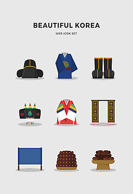 아이콘 모자 한국전통 전통 신부 신랑 결혼 사람없음 세트 밤 전통의상 한복 전통혼례 대추 족두리 댕기 목화꽃 2D아이콘 AI파일 잡화 꽃 전통소품 한국 이벤트 견과류 전통의례 파일형식 벡터