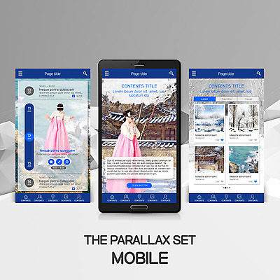 PSD 템플릿 한국전통 여자 여행 웹템플릿 모바일 성인 두명 30대 스마트폰 한국인 체험 한복 모바일템플릿 모바일웹 가상현실 성인여자만 패럴렉스 VR기기 이미지템플릿 전통 컨셉 한국 사람 동양인 장년 핸드폰 스마트기기 기계 전통의상 여자만 성인만 파일형식