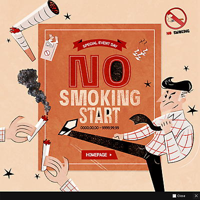 전신 PSD 템플릿 손 남자 웹템플릿 새해 담배 팝업 이벤트팝업 웹팝업 한명 이벤트 성인 신체부위 킥 결심 금연 이미지템플릿 1 캠페인 컨셉 모션 사람 사회이슈 파일형식