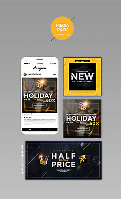 PSD 템플릿 손 웹템플릿 디자인시안 모바일 사람없음 신체부위 선물상자 쇼핑 세트 홈페이지 금색 소셜네트워크 블랙프라이데이 미디어팩 SNS배너 이미지템플릿 컬러 데이이벤트 선물 사람 상자 파일형식