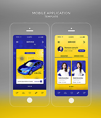 PSD 템플릿 여자 웹템플릿 자동차 디자인시안 모바일 20대 성인 세명 스마트폰 쇼핑 홈페이지 노란색 한국인 어플리케이션 모바일템플릿 성인여자만 모바일앱 이미지템플릿 육상교통 컬러 사람 동양인 청년 핸드폰 스마트기기 여자만 성인만 파일형식