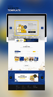 PSD 템플릿 손 웹템플릿 사이트템플릿 선물 한명 신체부위 파란색 선물상자 쇼핑 태블릿 홈페이지 세일 홈페이지시안 양손 이미지템플릿 1 컬러 사람 전자제품 스마트기기 상자 파일형식