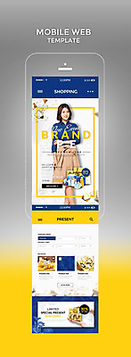 PSD 템플릿 여자 리본 웹템플릿 디자인시안 모바일 선물 한명 20대 성인 신체부위 파란색 선물상자 스마트폰 쇼핑 홈페이지 세일 한국인 모바일템플릿 모바일웹 성인여자한명만 이미지템플릿 1 컬러 사람 동양인 청년 핸드폰 스마트기기 상자 여자한명만 성인여자만 파일형식