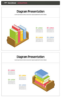 템플릿 그래프 책장 사람없음 책 세트 PPT 프레젠테이션 문서템플릿 애니형PPT 이미지템플릿 가구 파일형식