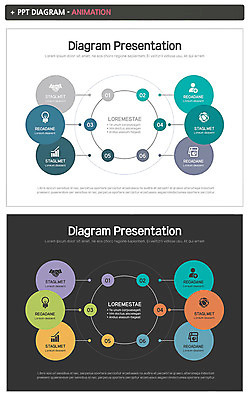 도형 템플릿 전구 그래프 사람없음 세트 손잡기 원형 PPT 프레젠테이션 문서템플릿 애니형PPT 이미지템플릿 모션 파일형식