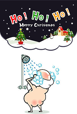 할아버지 남자 크리스마스 겨울 일러스트 한명 성인 크리스마스트리 산타클로스 목욕 거품 눈 누드 산타캐릭터 샤워기 일러캐릭터 AI파일 자연요소 캐릭터 1 계절 기념일 노년 날씨 사람 청결 파일형식 벡터