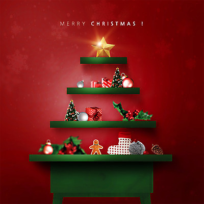 PSD 편집이미지 크리스마스 선반 사람없음 선물상자 크리스마스트리 장식볼 별장식 산타양말 진저쿠키 이미지편집 기념일 별 가구 선물 장식 상자 쿠키 파일형식