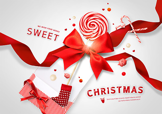 PSD 편집이미지 리본 크리스마스 막대사탕 사람없음 빨간색 달콤 마카롱 지팡이사탕 이미지편집 기념일 컬러 디저트 사탕 맛 파일형식