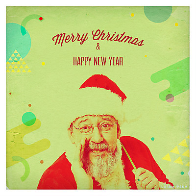 도형 PSD 서양인 외국인 편집이미지 남자 중년 50대 크리스마스 무늬 한명 상반신 앞모습 산타클로스 해피뉴이어 중년남자한명만 이미지편집 1 기념일 뷰포인트 사람 인종 성인 새해인사 남자한명만 중년남자만 파일형식