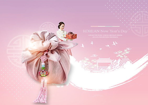 PSD 편집이미지 한국전통 여자 명절 패턴 붓터치 새해 한옥 선물 한명 서기 상반신 성인 옆모습 30대 전통무늬 한국인 보자기 한복 노리개 새해선물 성인여자한명만 이미지편집 1 전통 기념일 뷰포인트 고건축 무늬 모션 전통소품 한국 사람 동양인 장년 전통의상 여자한명만 성인여자만 파일형식 천_직물 명절선물