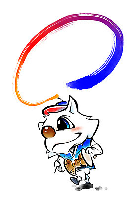 PSD 한마리 일러스트 캘리그라피 붓터치 새해 사람없음 개띠 강아지 한복 풍물놀이 사물놀이 북 번짐 개캐릭터 2018년 상모돌리기 무술년 국내일러스트 1 한국전통 동물캐릭터 타악기 국악 반려동물 전통놀이 십이지신 개 전통의상 전통공연 연도 파일형식 효과