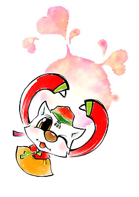 PSD 한마리 일러스트 캘리그라피 새해 사람없음 하트 개띠 강아지 한복 번짐 개캐릭터 손하트 2018년 무술년 국내일러스트 모양 1 한국전통 동물캐릭터 손짓 반려동물 십이지신 개 전통의상 연도 파일형식 효과