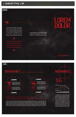 템플릿 표지디자인 표지 ZIP 내지 리플렛 3단접지 그래프 팜플렛 사람없음 빨간색 검은색 탱크 수류탄 방독면 인디자인 INDD 이미지템플릿 무기 컬러 마스크 파일형식