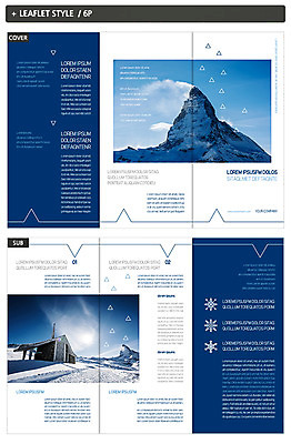 템플릿 표지디자인 표지 ZIP 내지 리플렛 겨울 3단접지 하늘 산 주택 팜플렛 사람없음 눈 인디자인 INDD 이미지템플릿 자연요소 계절 날씨 건물 파일형식