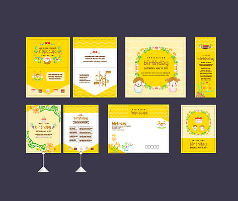 템플릿 배너템플릿 여자 남자 꽃 리본 어린이 폭죽 이벤트 여러명 상반신 세트 케이크 현수막 축하 생일 전단 엽서 초대장 약도 생일카드 소봉투 행사세트 행사템플릿 AI파일 식물 배너 기념일 다수 컨셉 지도 디저트 편지봉투 카드_감사 사람 편지 홍보물 파일형식 벡터