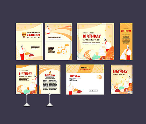 템플릿 배너템플릿 여자 빵 이벤트 여러명 상반신 성인 세트 케이크 현수막 생일 컵케이크 전단 엽서 초대장 약도 생일카드 제빵사 소봉투 행사세트 행사템플릿 AI파일 직업 배너 기념일 음식 다수 지도 디저트 편지봉투 카드_감사 사람 편지 홍보물 파일형식 벡터