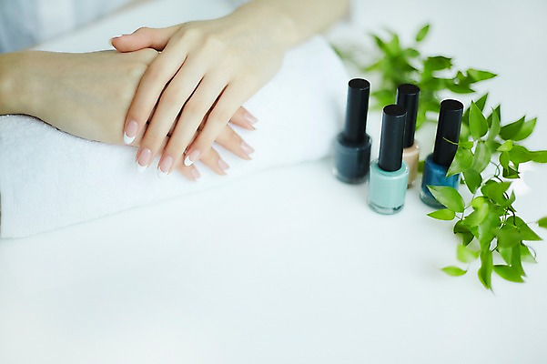 포토 JPG 손 나뭇잎 실내 20대 아웃포커스 신체부위 수건 뷰티 한국인 손톱관리 네일아트 매니큐어 손모으기 젤네일 국내포토 잎 촬영기법 사람 동양인 손짓 청년 내부 위생용품 화장품 파일형식