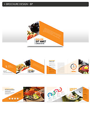 템플릿 ZIP 한식 음식 팜플렛 사람없음 냄비 부침개 해물탕 육회비빔밥 인디자인 INDD 이미지템플릿 솥 비빔밥 육회 파일형식