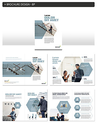 템플릿 여자 남자 ZIP 비즈니스 회의 그래프 팜플렛 여러명 20대 성인 계단 한국인 비즈니스맨 비즈니스우먼 동료 육각형 성인만 인디자인 INDD 이미지템플릿 도형 다수 관계 사람 동양인 청년 직장인 파일형식