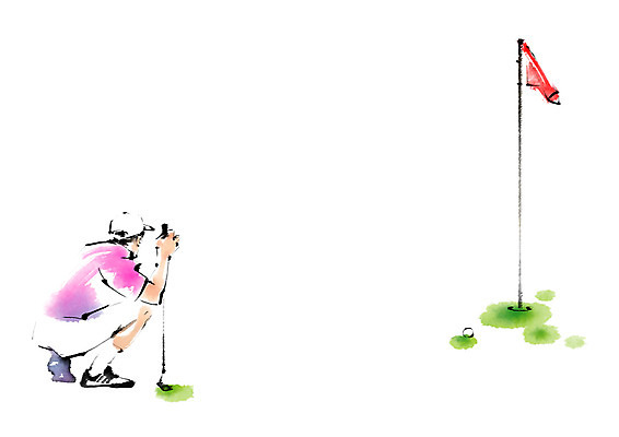 전신 PSD 남자 골프 일러스트 캘리그라피 골프공 한명 앉기 성인 운동 골프채 깃발 구멍 국내일러스트 1 공 모션 골프용품 건강 사람 구기 파일형식